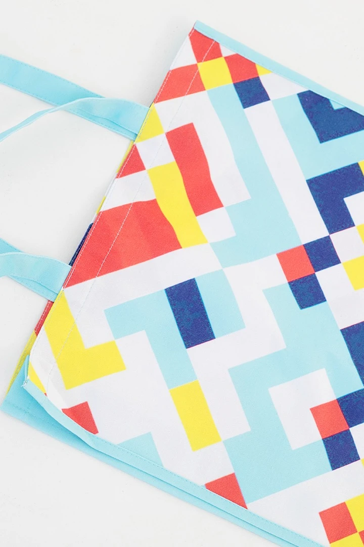 Сумка Киндо из двунитки 40х40х10 см, печать с двух сторон "Malta"#1