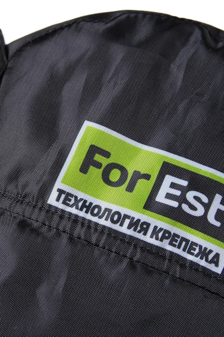 Шапка-ушанка Винтер на флисе взрослая, с полной запечаткой "Forest"#3