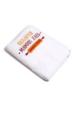 Купить полотенце махровое  с вышивкой "Пекарня"