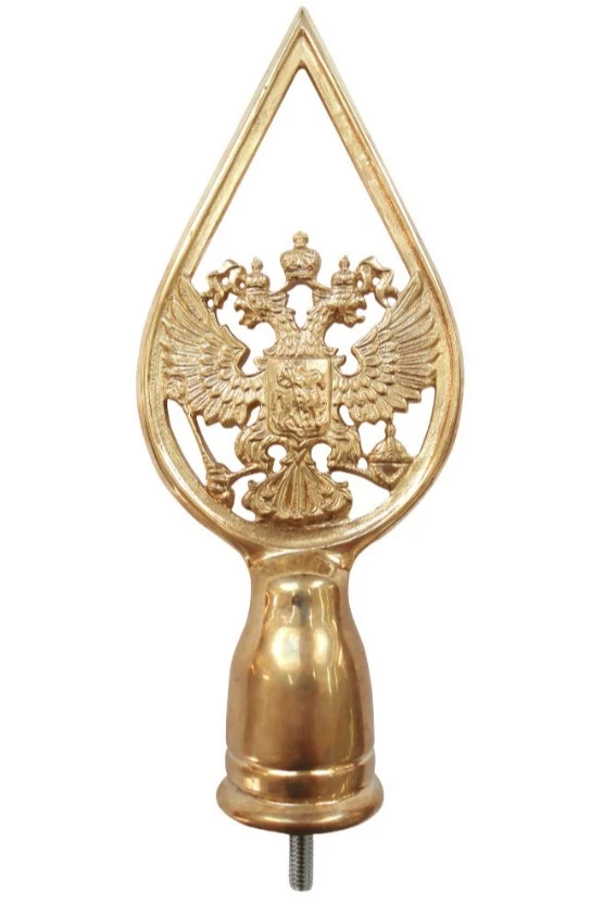 Флаги РФ и Екатеринбурга на деревянной подставке (бук) 2,2 м#2