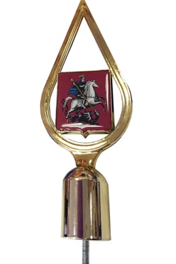 Купить навершие с гербом Москвы вырезное пластиковое