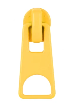 Купить бегунок тип 5 для спиральной молнии, желтый