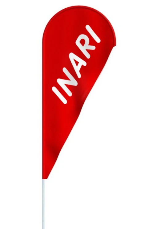 Флаг Капля 65х160 см#1