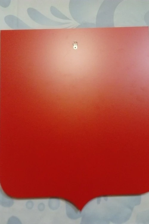 Герб Санкт-Петербурга 40х48 см, щит пластик, краска#5