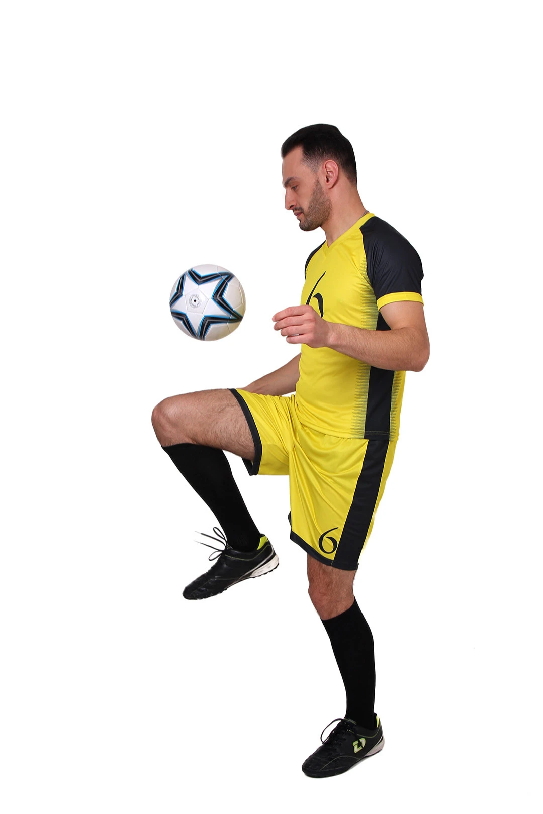 Футбольная форма Эйр мужская комбинированная, с полной запечаткой "CARR"#1 Футбольная форма Эйр мужская комбинированная, с полной запечаткой "CARR"#1