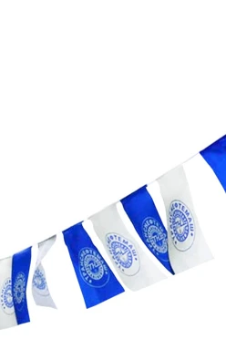 Флажная лента с печатью, прямоугольник#2