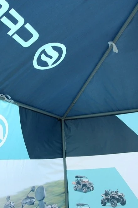 Тент для шатра 3х3 м с полной запечаткой#2