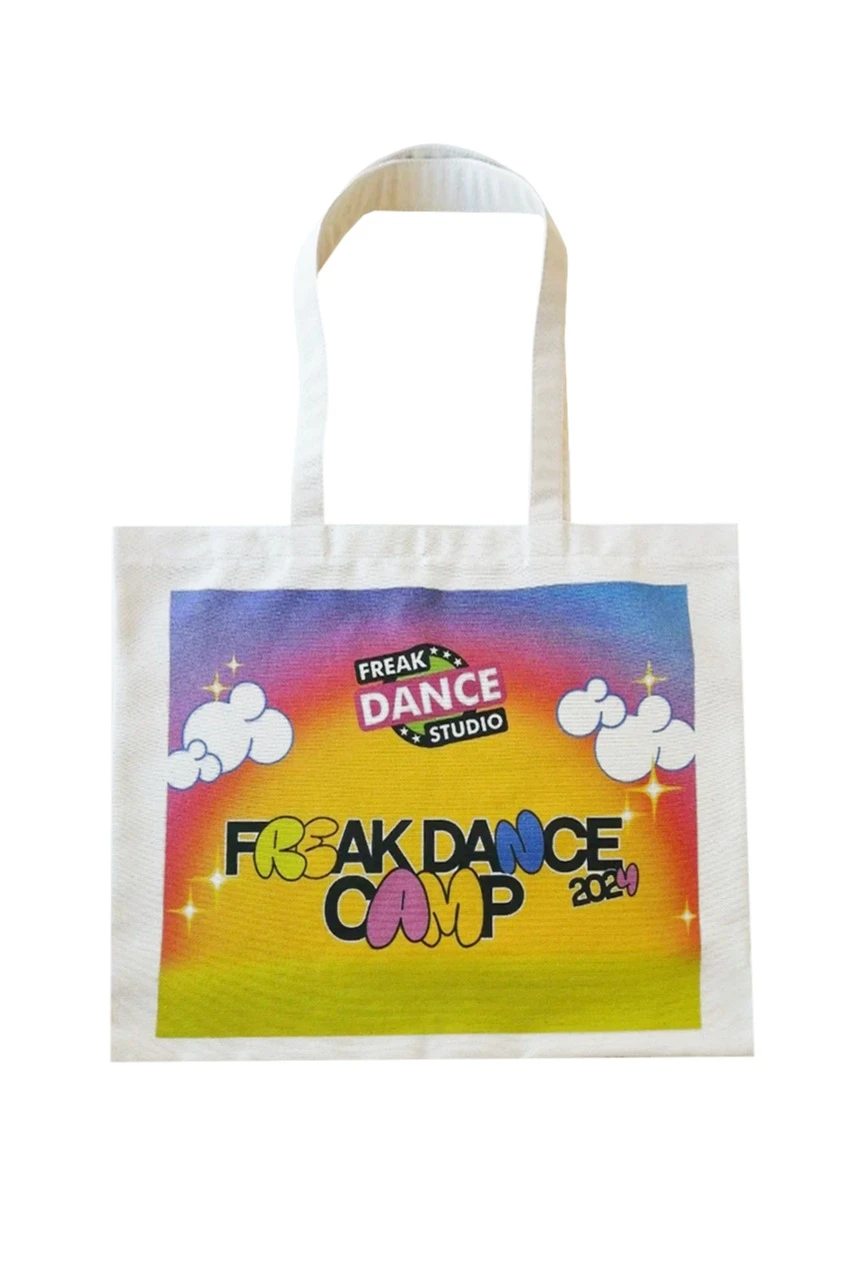 Купить сумку Эко Колор из двунитки 45х35 см, печать с двух сторон "Freak dance studio"
