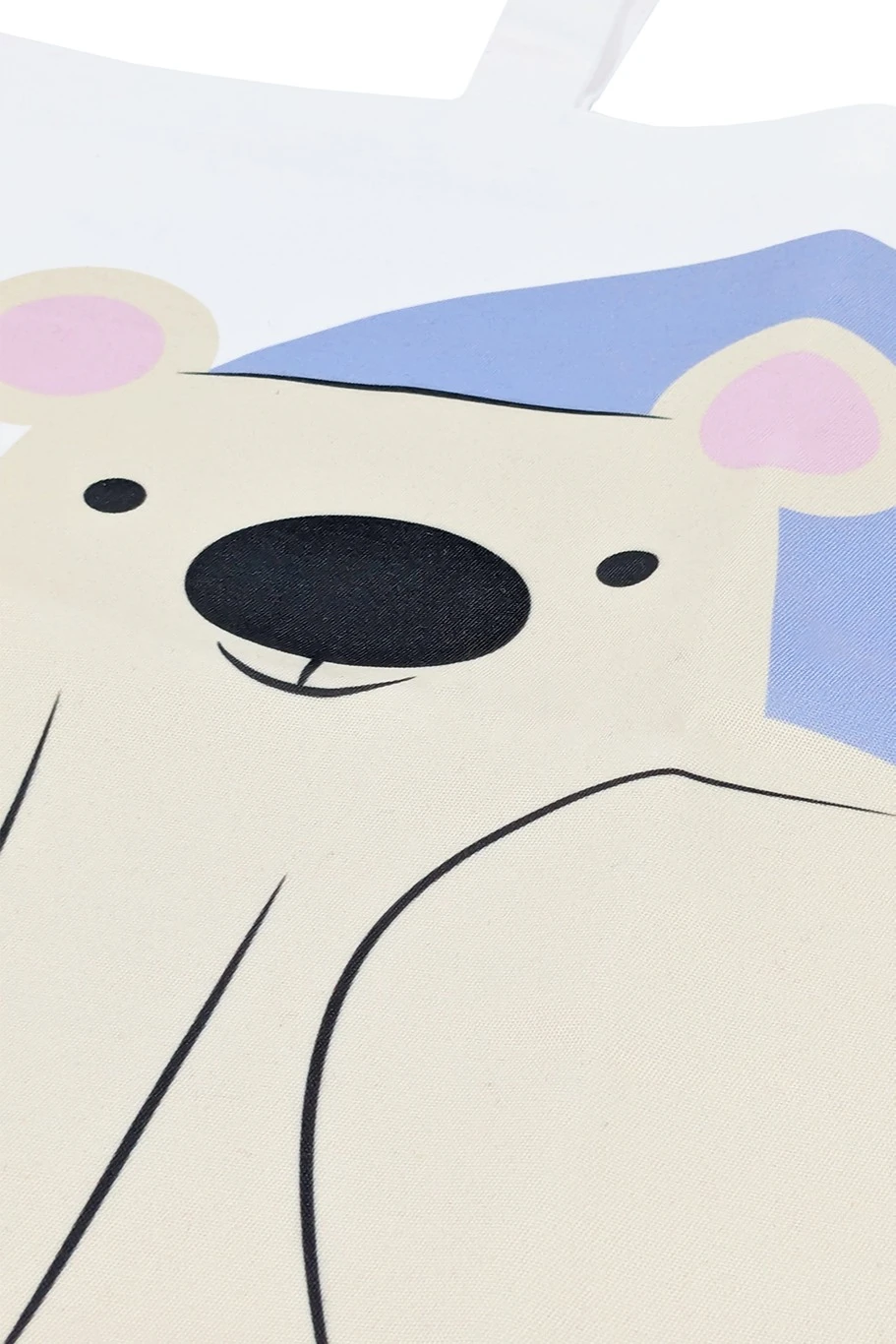 Купить сумку Комби из греты 50х40х10 см, печать с двух сторон "HI"