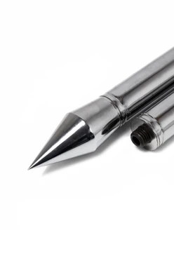 Навершие Конус металлическое под серебро