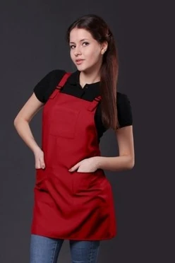 Купить фартук Хилтон красный