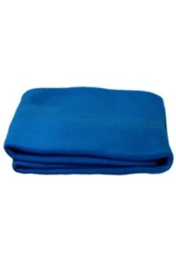 Купить синий плед Классик флисовый 155х170 см