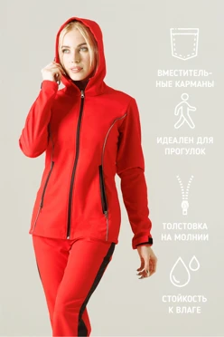 Ветровка Джаспер из софтшелла женская, однотонная#1