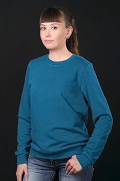 Купить толстовку Тревис унисекс голубую