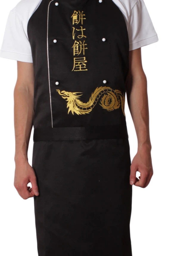 Купить Фартук однотонный Бейкер (из греты) "Gold Dragon"