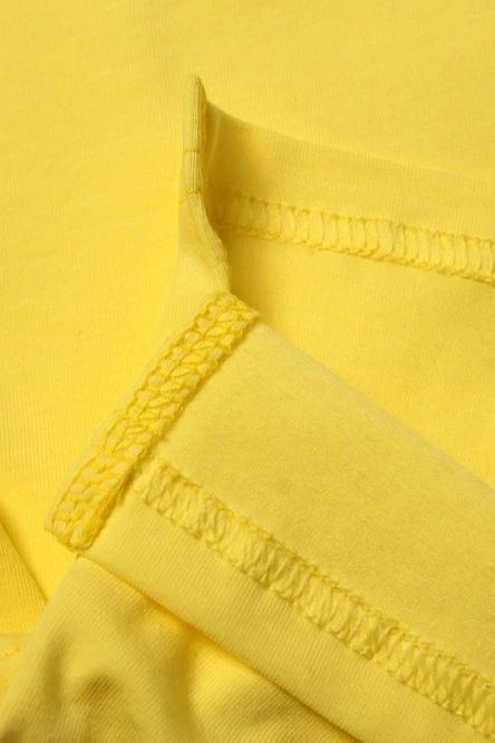 Лонгслив Декстер Плюс унисекс однотонный лимонный (хлопок)#1