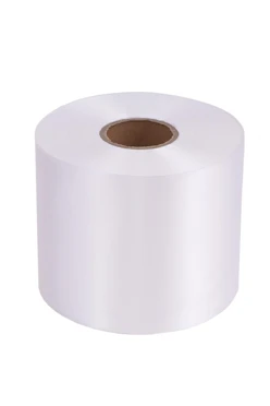 Купить ленту сaтин шириной 100 мм, однотонную белую