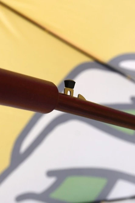 Зонт-трость Мэри с деревянной ручкой однослойный, с полной запечаткой (с совмещением) "Paints"#8