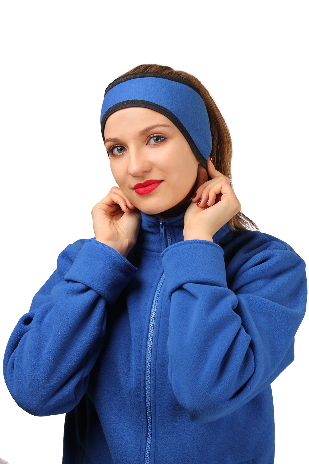 Толстовка Харисон флисовая без капюшона женская, однотонная "Binom-auto"#2 Толстовка Харисон флисовая без капюшона женская, однотонная "Binom-auto"#2