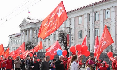 Флаг копия Знамени Победы