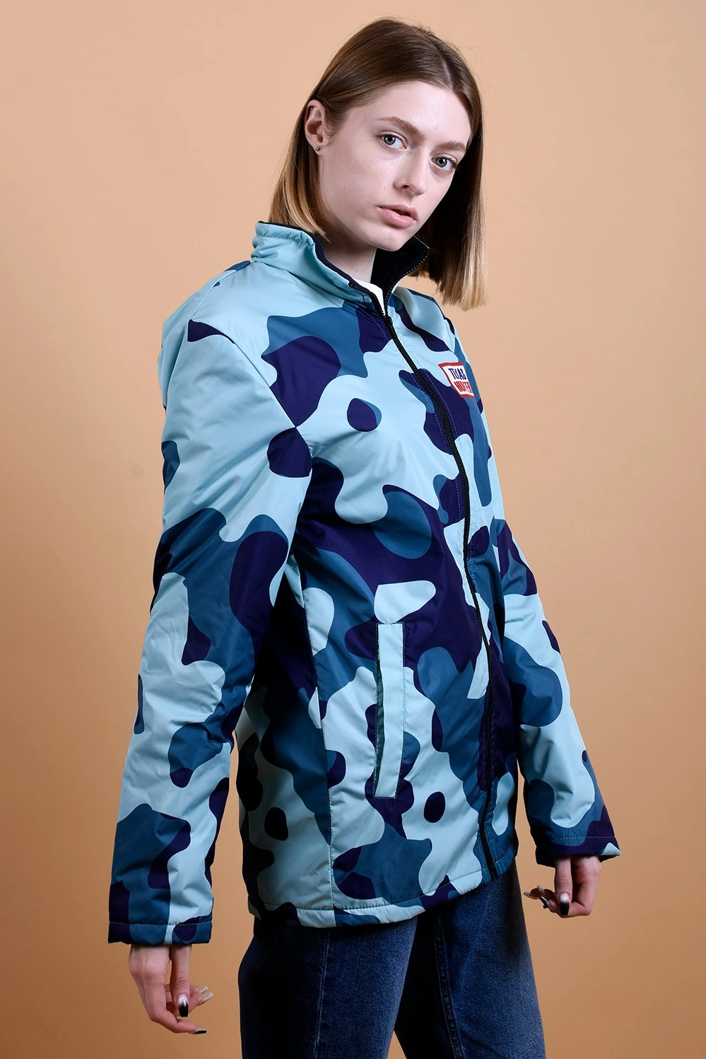 Купить куртку Бриз унисекс, с полной запечаткой "Texas Hunter"