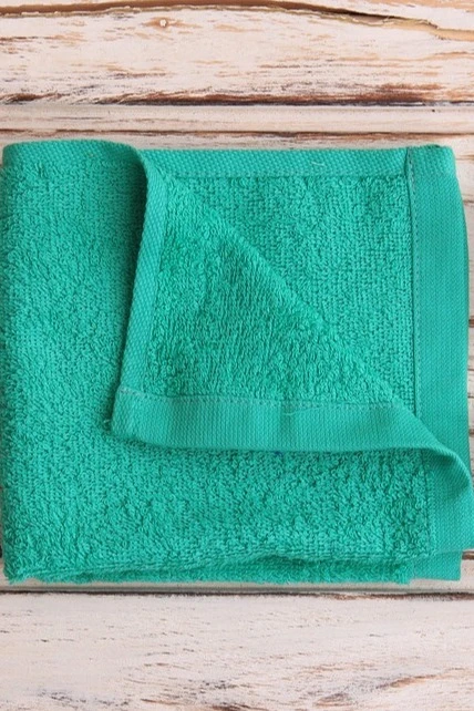 Купить полотенце махровое 30х30 см светло-зеленое