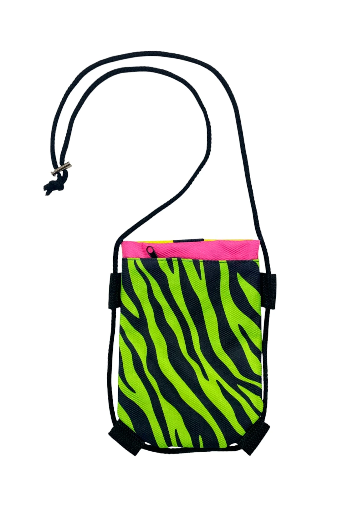 Купить нагрудный кошелек Брик 13х18 см, с полной запечаткой "Green zebra"