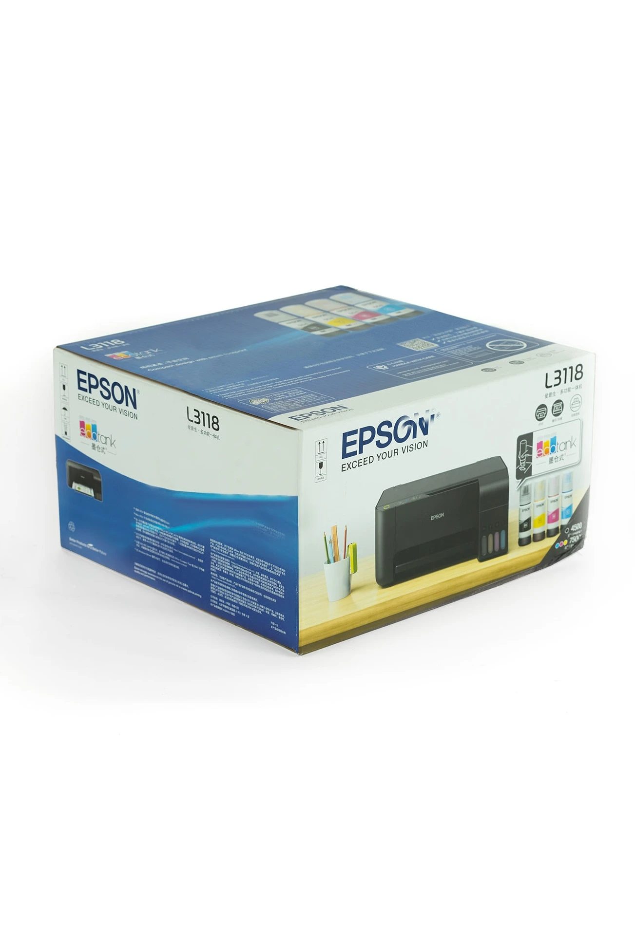 МФУ А4 струйный EPSON L3118 с встроенной системой СНПЧ#4 МФУ А4 струйный EPSON L3118 с встроенной системой СНПЧ#4