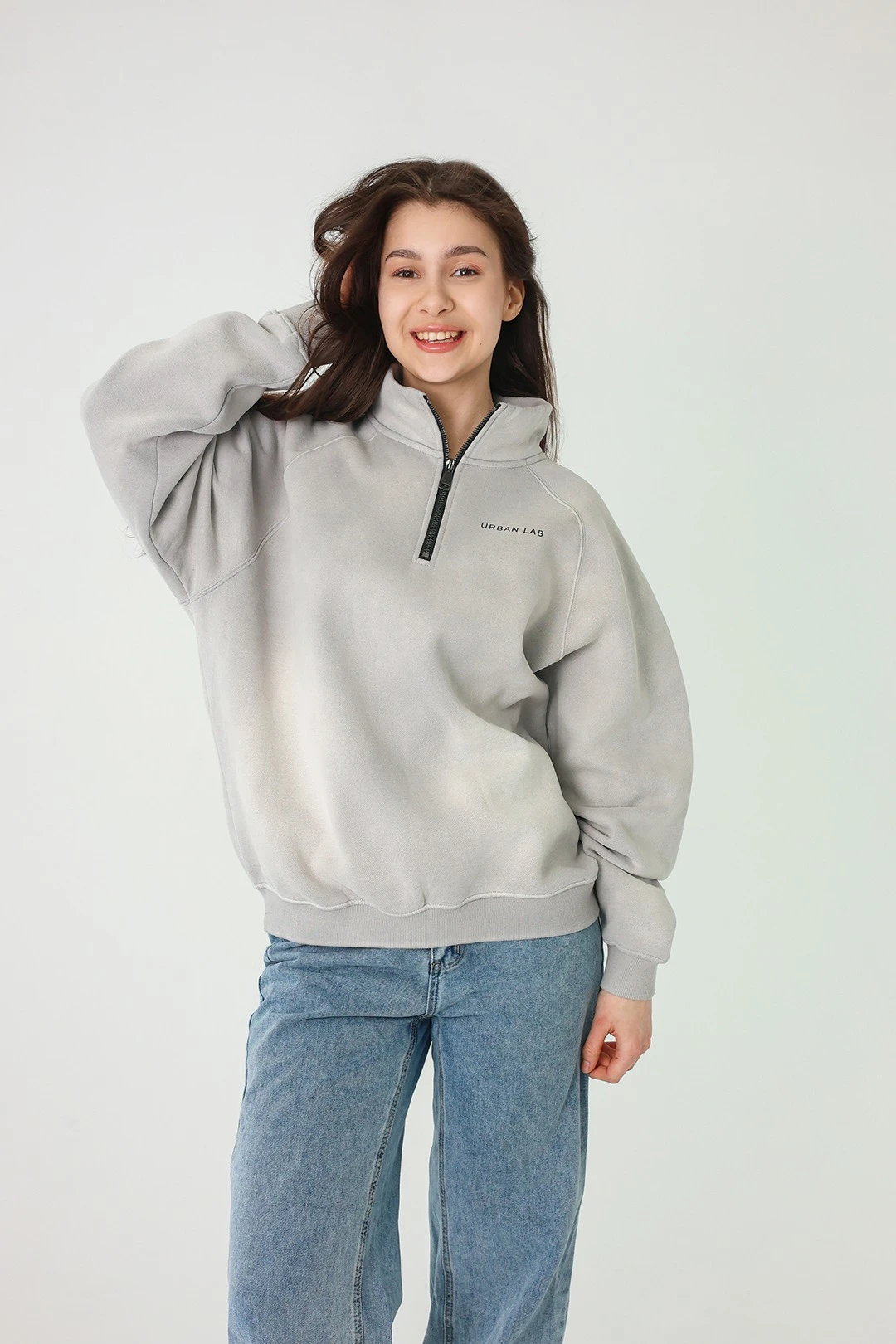 Толстовка Бэнч из футера унисекс, однотонная#3