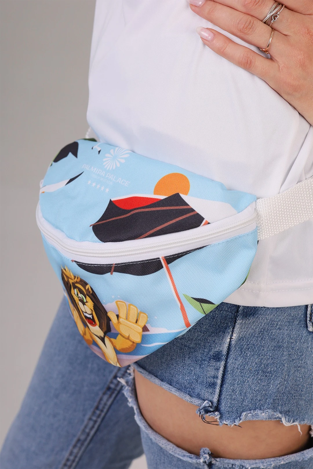 Сумка Белт поясная объёмная, с полной запечаткой#5