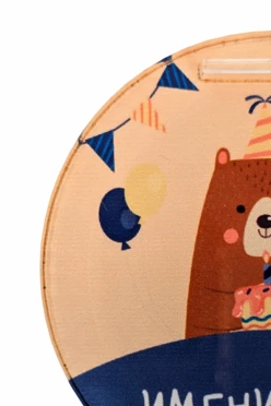 Медаль из акрила АС5011 Круг 50 мм с печатью#1