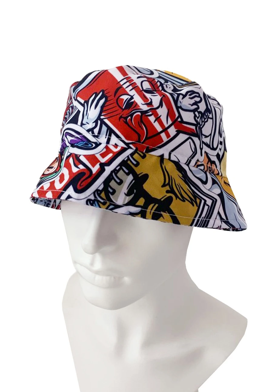 Панама Сахара с узкими полями, с полной запечаткой "Andergraund"#4