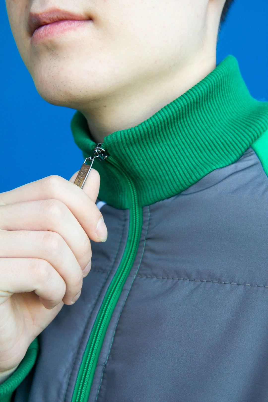 Толстовка Оскар из футера унисекс, с частичной запечаткой "Emerald"#4