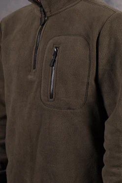 Толстовка Энди флисовая унисекс, однотонная#1