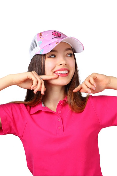 Бейсболка Вестерн облегченная с печатью на всей поверхности (полиэстер) "Candy day"#2