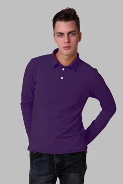 Купить лонгслив Декстер Плюс унисекс фиолетовый