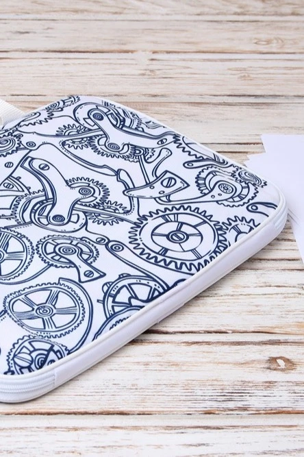 Сумка Ворд с ручками 25х35 см, с полной запечаткой "IDEA"#4