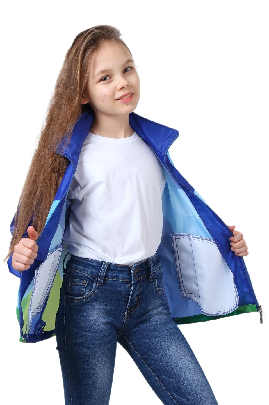 Ветровка Дилан детская с полной запечаткой "Heart Kids"#2 Ветровка Дилан детская с полной запечаткой "Heart Kids"#2