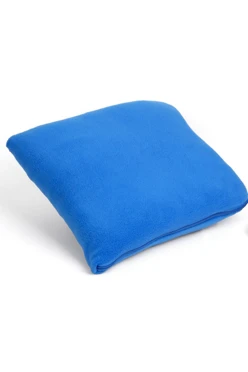 Купить Плед Трансформер флисовый 155х200 см голубой