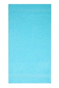 Купить полотенце махровое 70х140 см (Ituma), однотонное светло-голубое