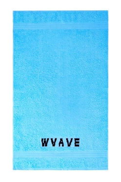 Купить полотенце махровое 50х90 см с вышивкой (Ituma), светло-голубое