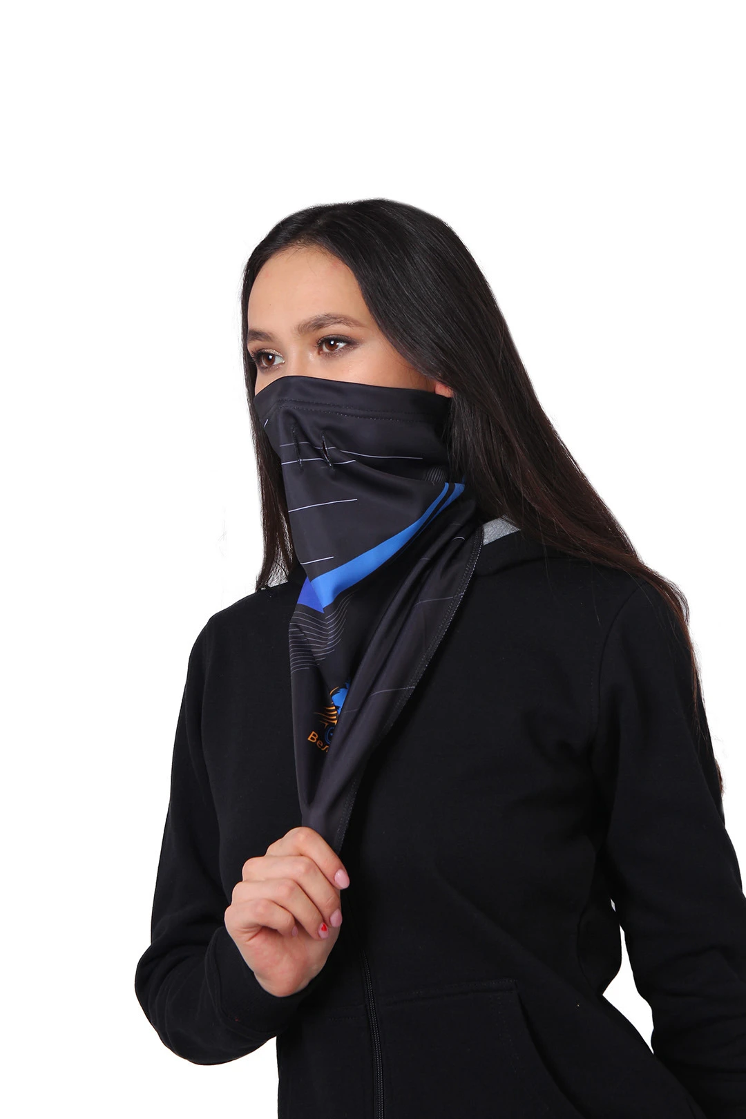 Бафф Айсберг однослойный взрослый, с полной запечаткой "Velograd"#2