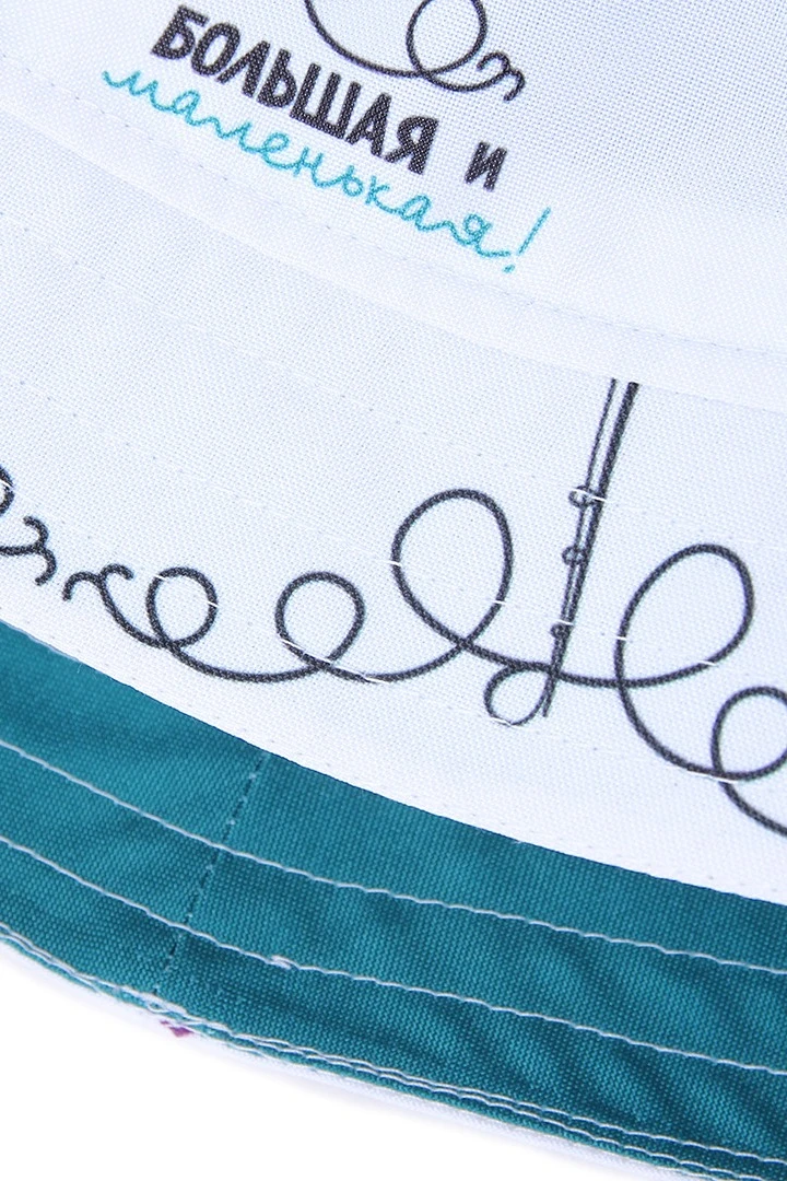 Панама Ямайка с отстроченными полями, с полной запечаткой "Catch fish"#7