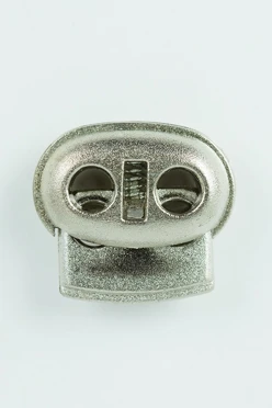 Фиксатор пластиковый с двумя отверстиями 23х22 мм#1