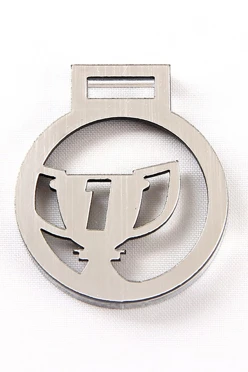 Медаль из акрила АК5009 Круг 50 мм с  гравировкой#1