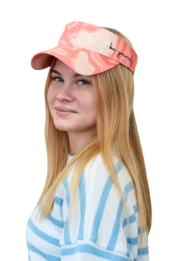 Купить козырек Софт на липучке с полной запечаткой "Be yourself"