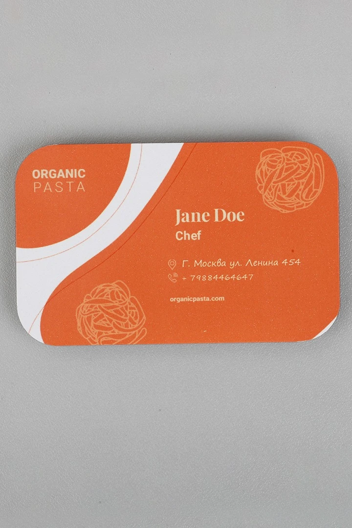 Купить бейдж без окна металлический 50х80 мм