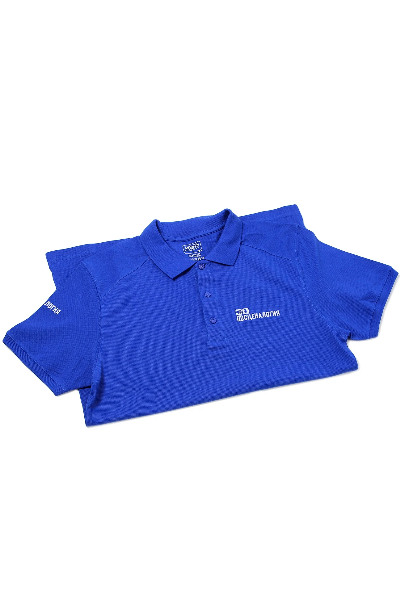 Поло Престиж унисекс однотонная "Scenalogy"#3