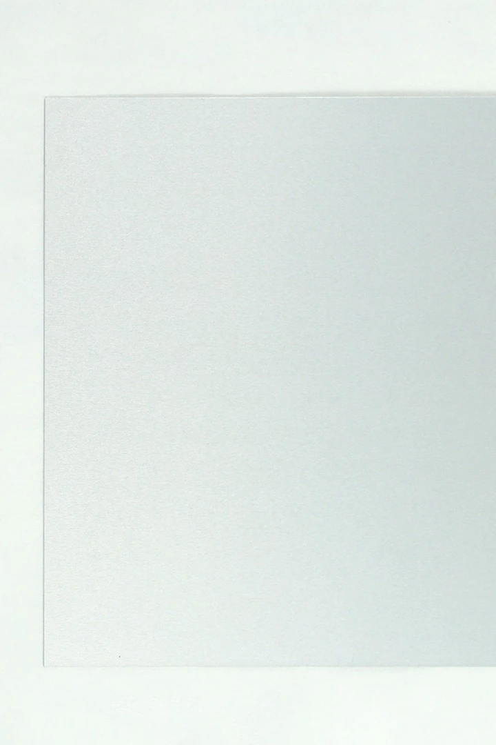 Алюминий сатин односторонний 400х600 мм 0,45 мм, серебро#3