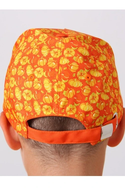 Бейсболка Стандарт детская с полной запечаткой (полиэстер) "Pumpkin"#3